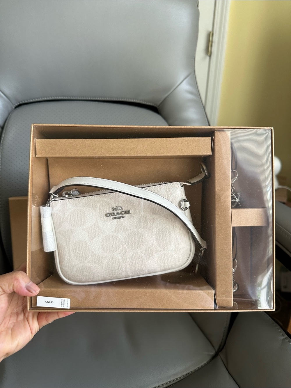 Coach Nolita 15 w/ Two Charms in a Giftable Box, New with Tag